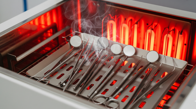 How To Sterilize Dental Instruments Using High-Temperature Heating?