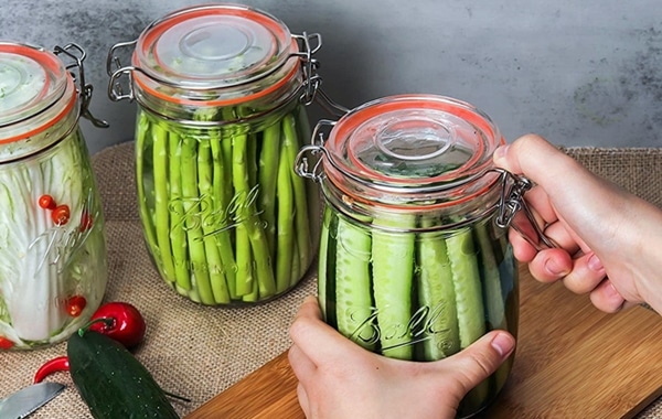 The Easiest Way to Sterilize Jars for Pickles