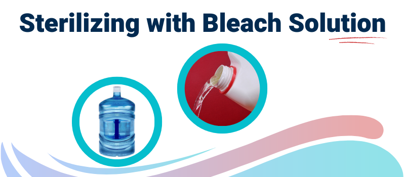 Sterilizing 5-Gallon Water Jugs with Bleach Solution
