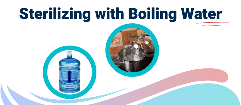 Sterilizing 5-Gallon Water Jugs with Boiling Water