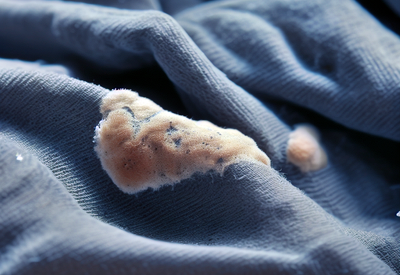 How long can fungus live on clothes?