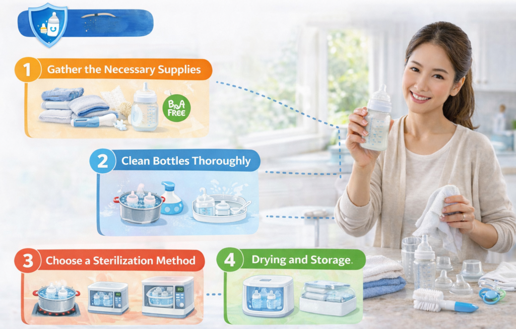 How to Sterilize Baby Bottles