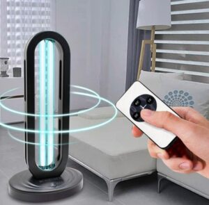 UV Light Sterilization Lamp with Ozone for Odor Room Air Purification