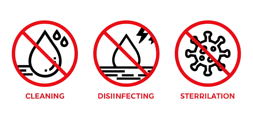 Cleaning, Disinfecting, and Sterilizing